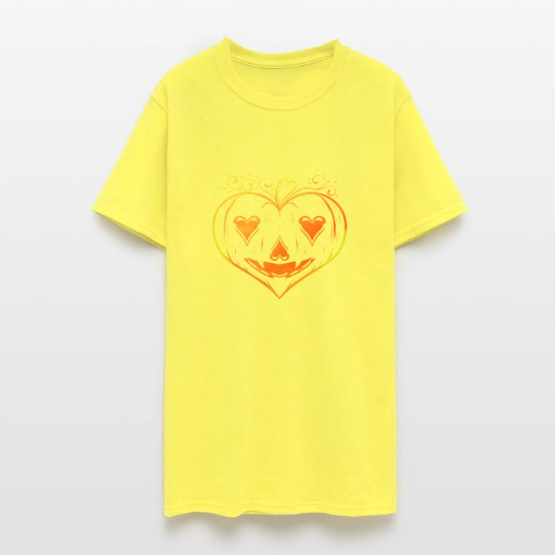 Ornament Heart Shaped Pumpkin Halloween