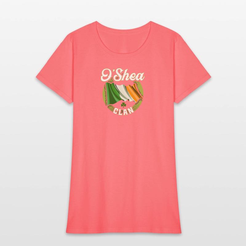 O’shea Surname Irish Last Name Ireland Flag