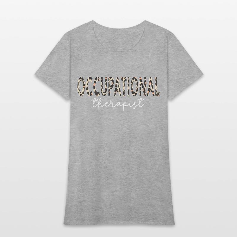 Ot Therapist Leopard Print For Occupational Therap