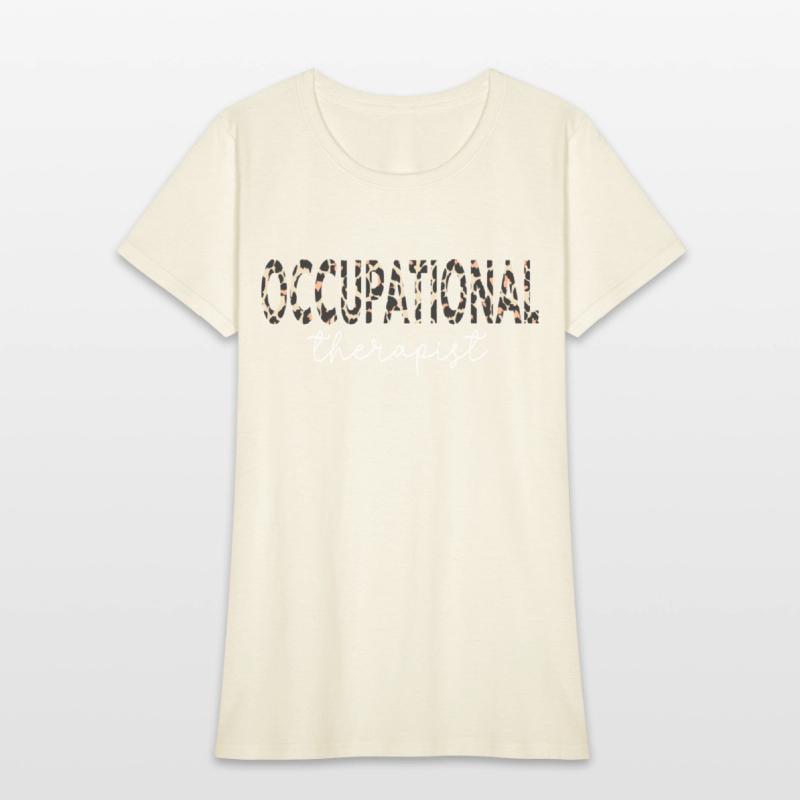 Ot Therapist Leopard Print For Occupational Therap