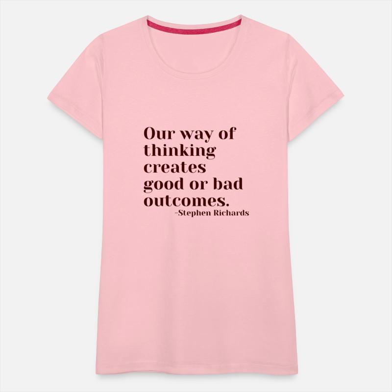 Our way of thinking creates good or bad outcomes.