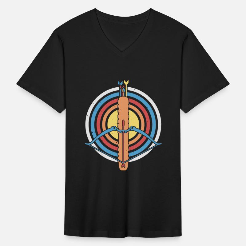 Outdoor Hunting Vintage Arrow And Bow Target Shoot