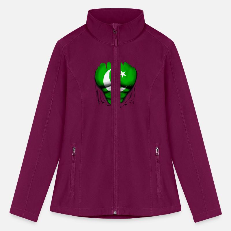 Pakistan Flag Ripped Muscles, six pack, chest t-sh