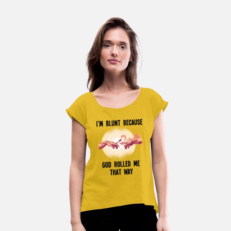 Parody Adams biblical stoner tshirt