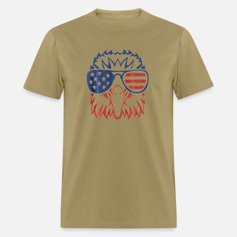 Patriotic Eagle - 4th of July USA American Flag