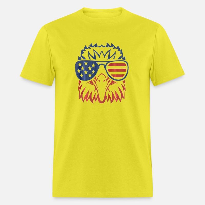 Patriotic Eagle - 4th of July USA American Flag