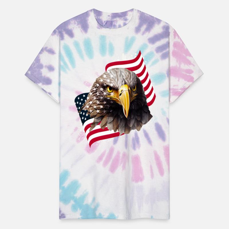 Patriotic Eagle US American Flag Bald Eagle USA