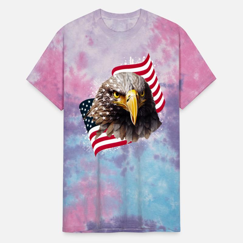 Patriotic Eagle US American Flag Bald Eagle USA