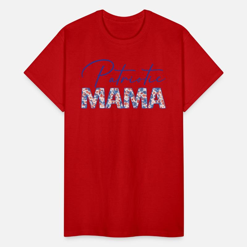 Patriotic Mama - Fourth of July - Mother's Day