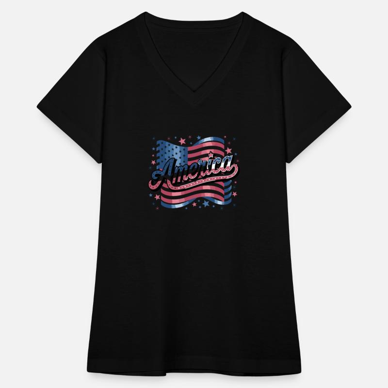 Patriotic Stars And Stripes America Design