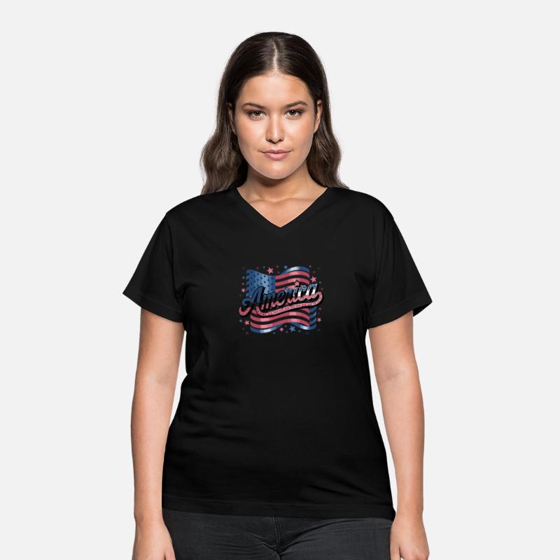 Patriotic Stars And Stripes America Design
