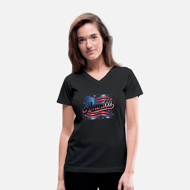 Patriotic Stars And Stripes America Design