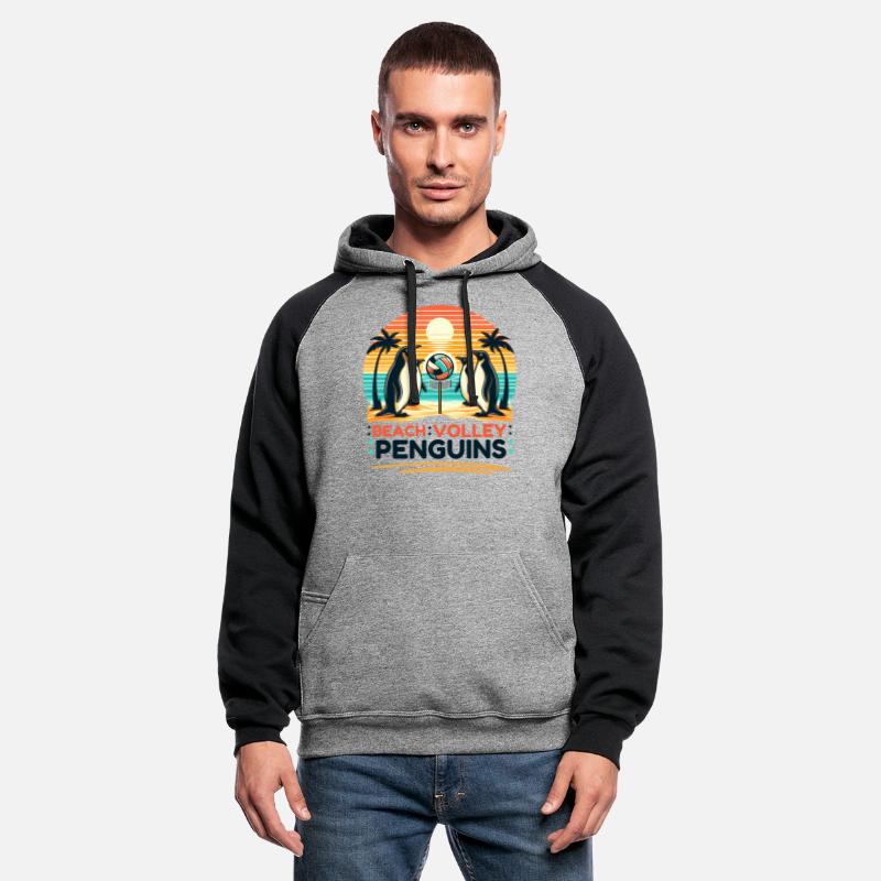 Penguin Beach Volleyball Fun