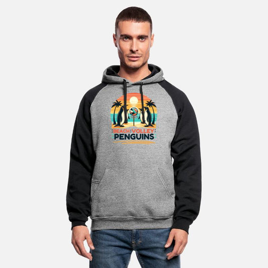 Penguin Beach Volleyball Fun