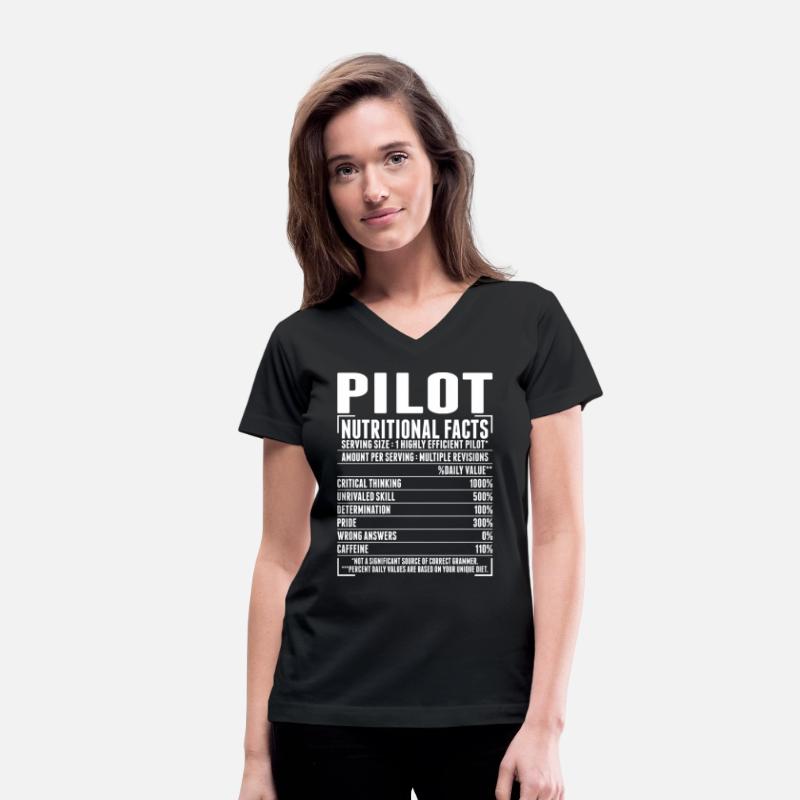 Pilot Nutritional Facts Tshirt
