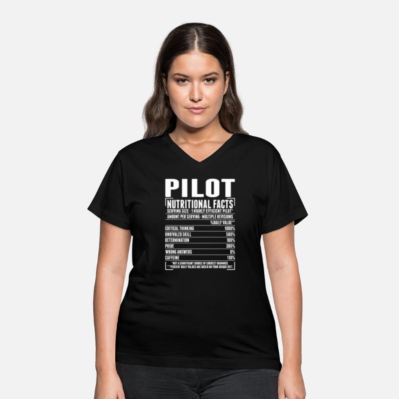 Pilot Nutritional Facts Tshirt