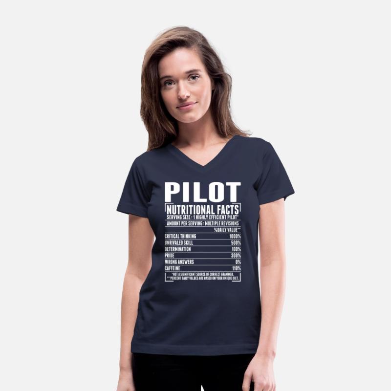 Pilot Nutritional Facts Tshirt