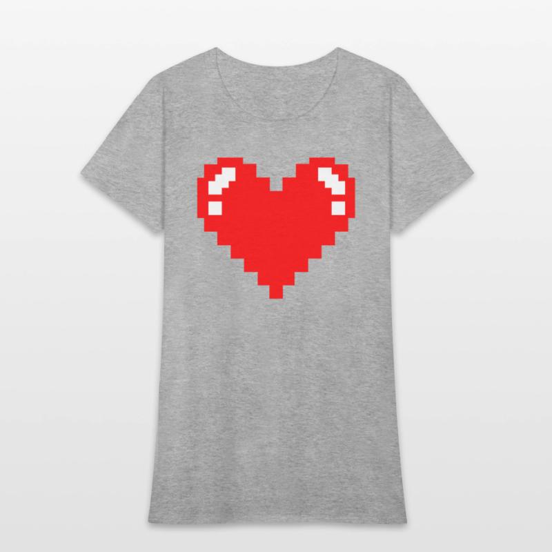 Pixel Heart Gamer Gift