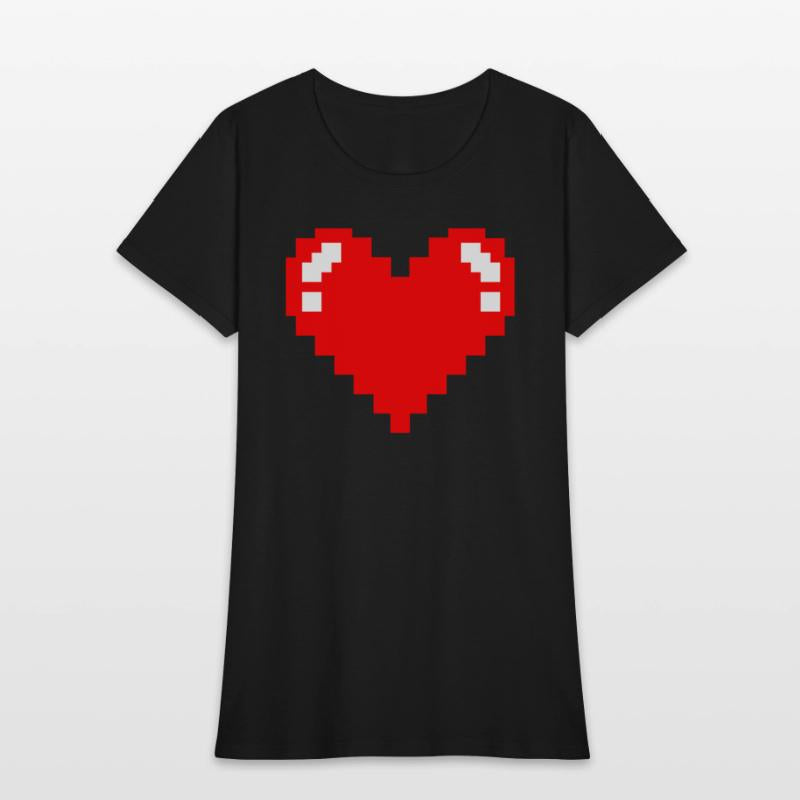 Pixel Heart Gamer Gift