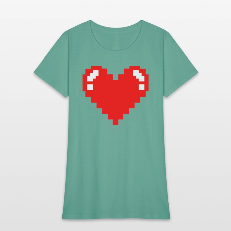 Pixel Heart Gamer Gift