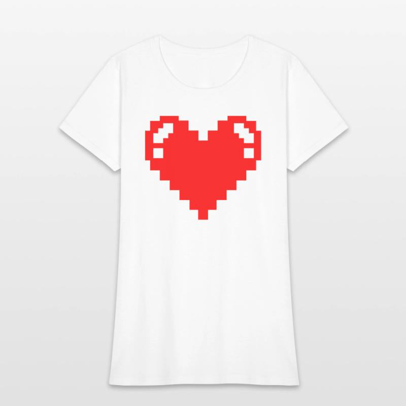 Pixel Heart Gamer Gift
