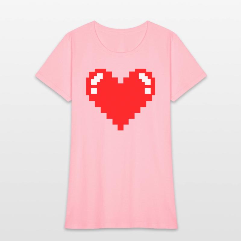 Pixel Heart Gamer Gift