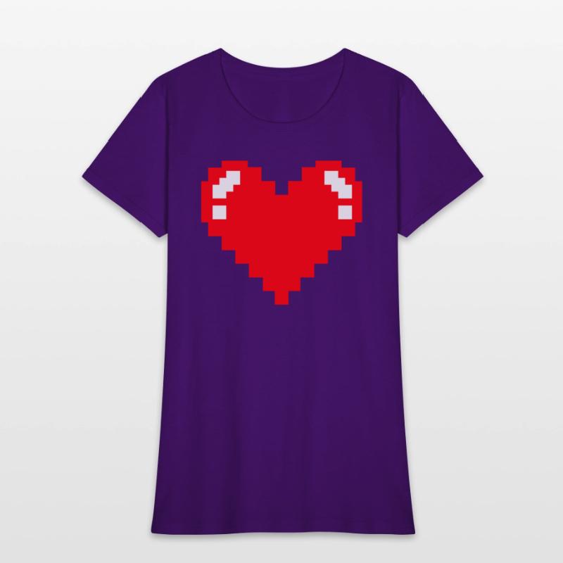Pixel Heart Gamer Gift