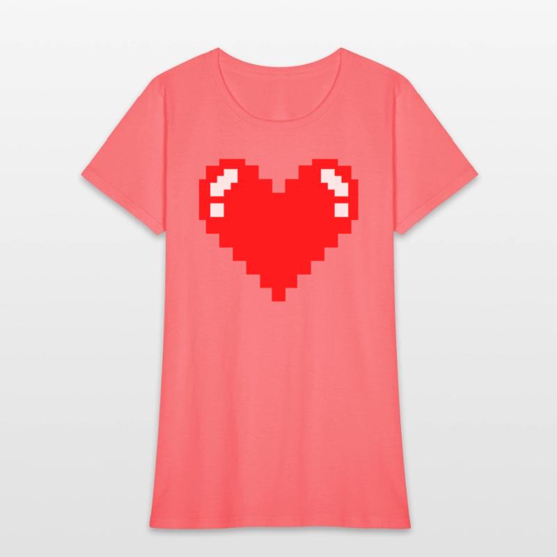 Pixel Heart Gamer Gift