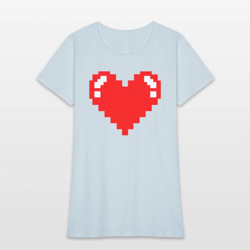 Pixel Heart Gamer Gift