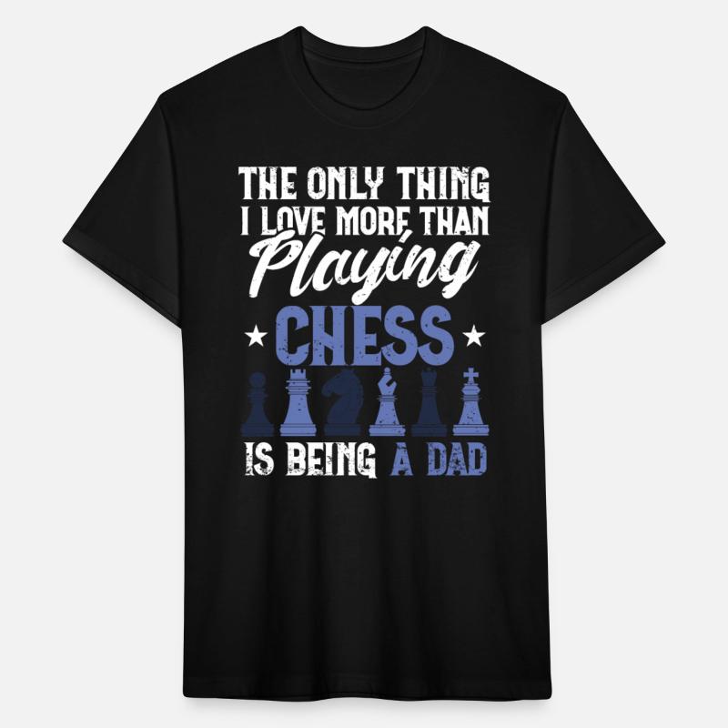 Playing Chess Dad Father Chess Club Queen Rook