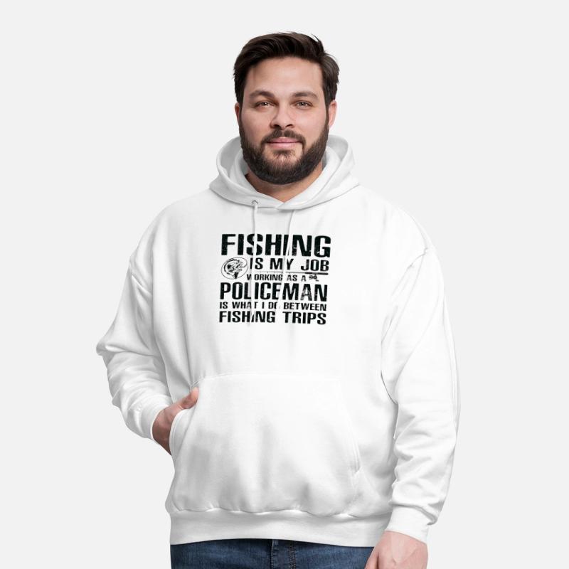 Policeman Funny Fishing