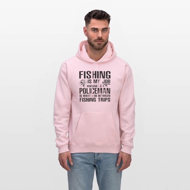 Policeman Funny Fishing