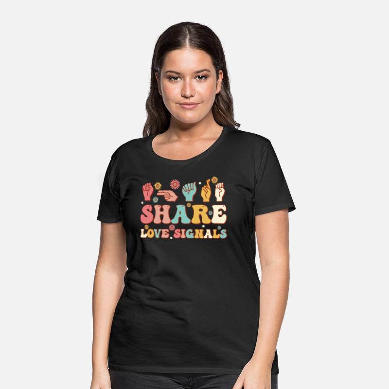 Positive Groovy American Sign Language ASL