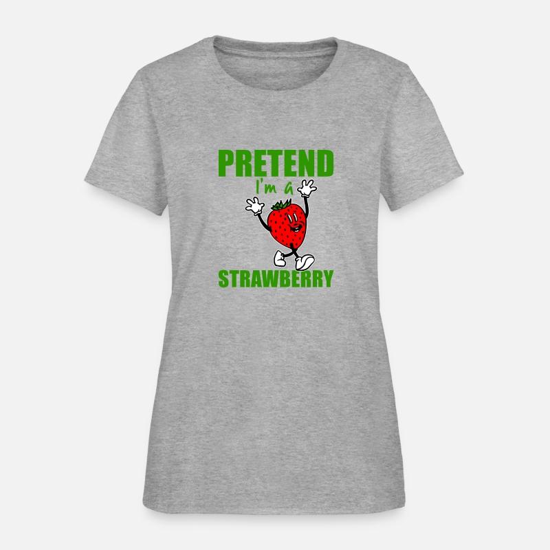Pretend I'm A Strawberry Funny Easy Halloween Cost