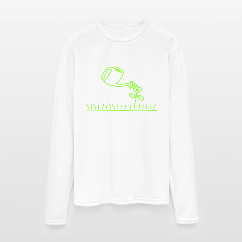 Pretty Flower Watering Can Watter Lawn Cool Meadow