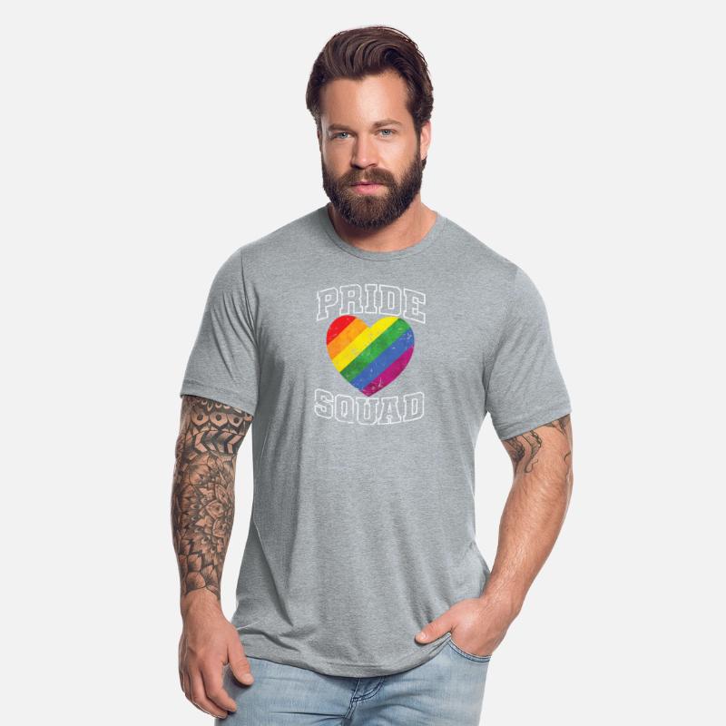 Pride Squad LGBT Tolerance Rainbow Colors