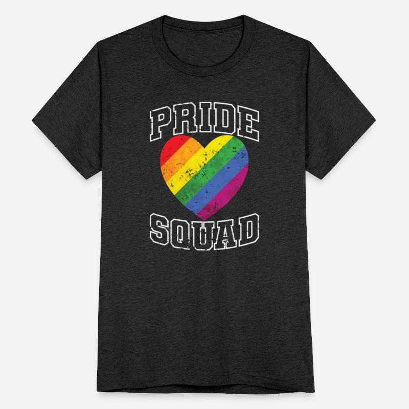Pride Squad LGBT Tolerance Rainbow Colors