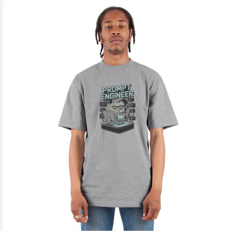 Prompt Engineer AI Robot Programmer Tech Nerd