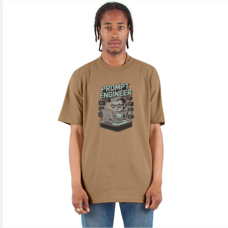 Prompt Engineer AI Robot Programmer Tech Nerd