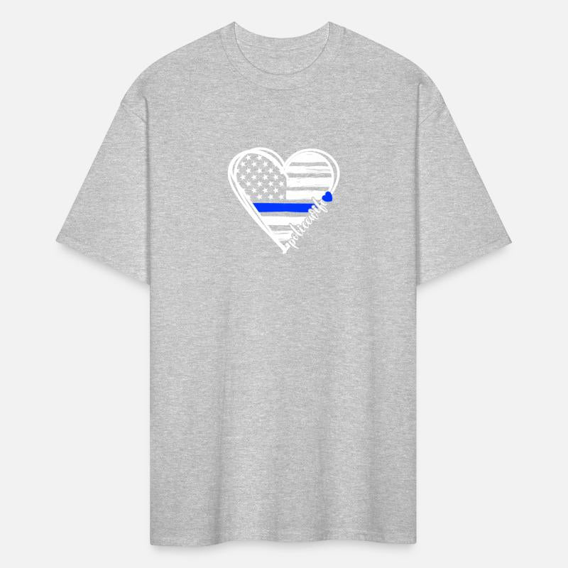 Proud Police Of A Police Officer Heart Cop