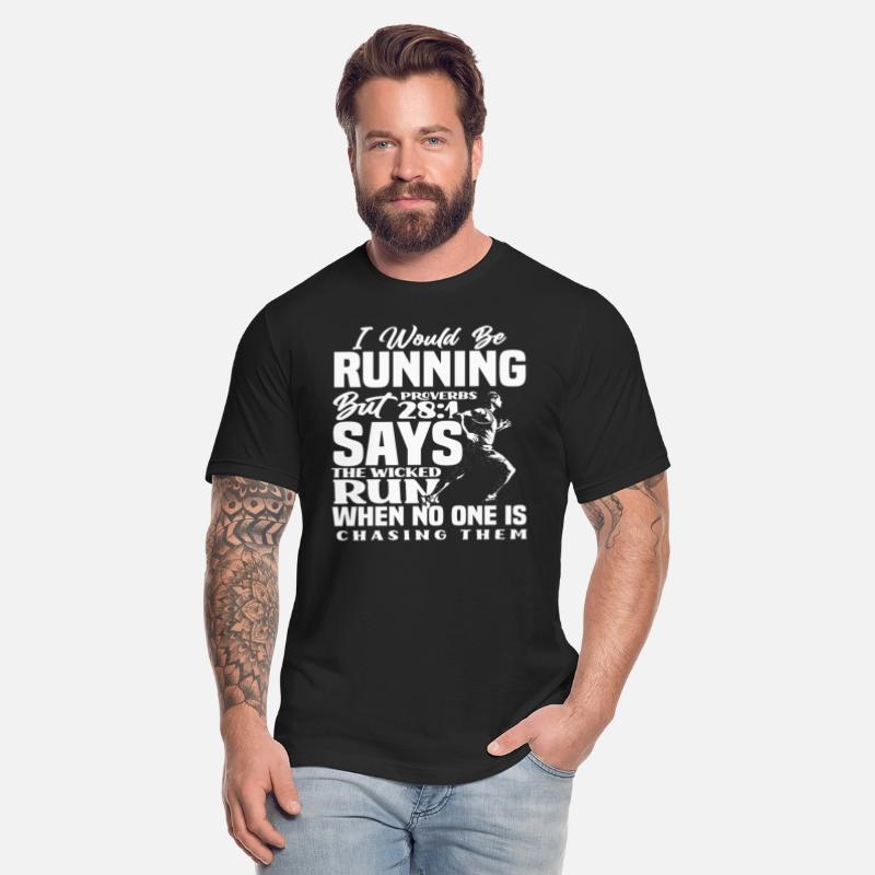 Proverbs Of The Bible - Proverbs 28:1 Running