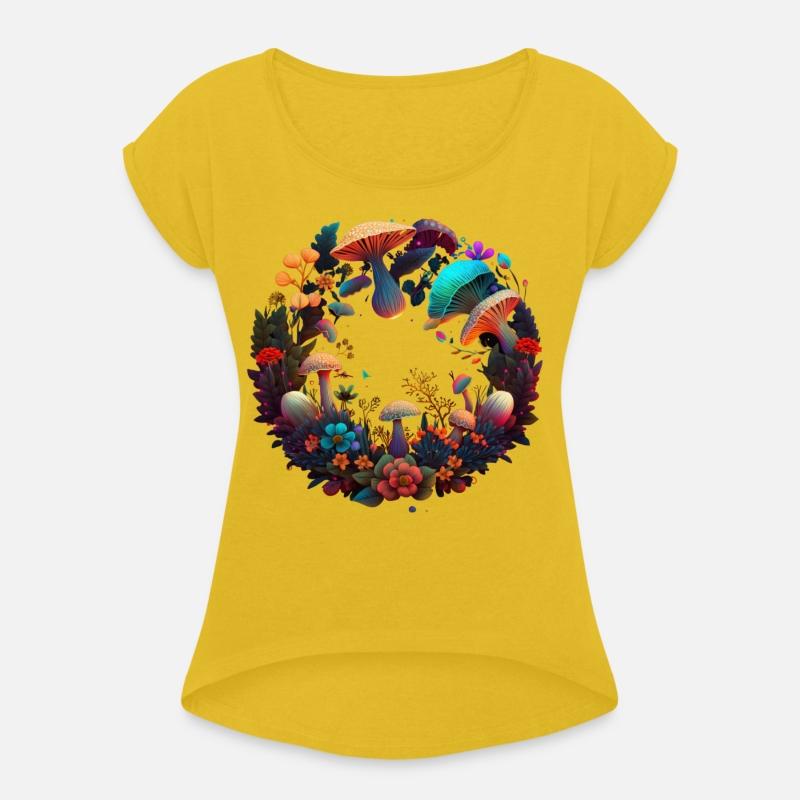 psychedelic art trippy patterns mushroom