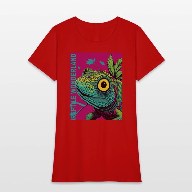 Psychedelic Reptile Wonderland Retro Designs 7