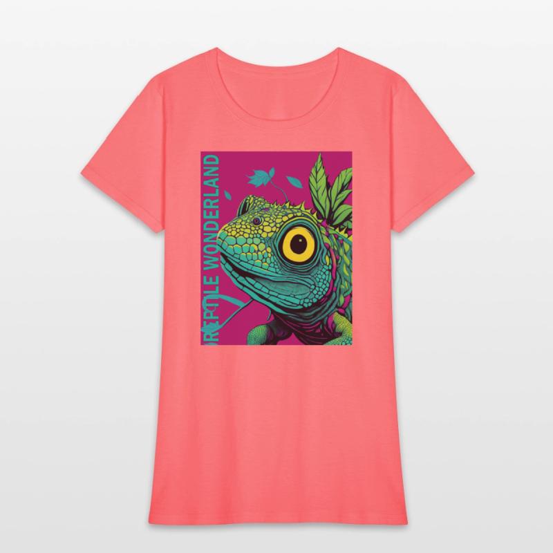 Psychedelic Reptile Wonderland Retro Designs 7
