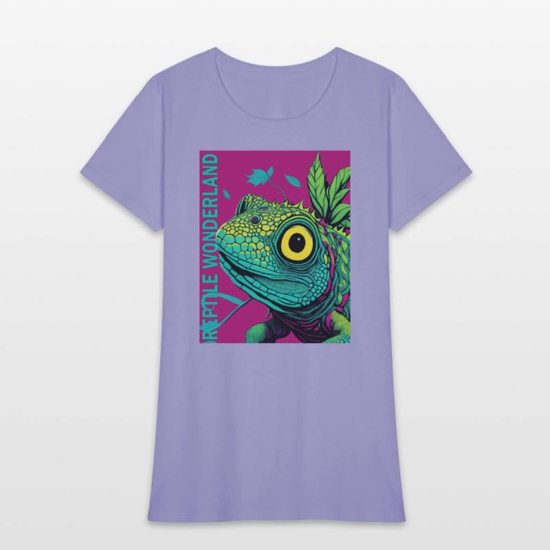 Psychedelic Reptile Wonderland Retro Designs 7