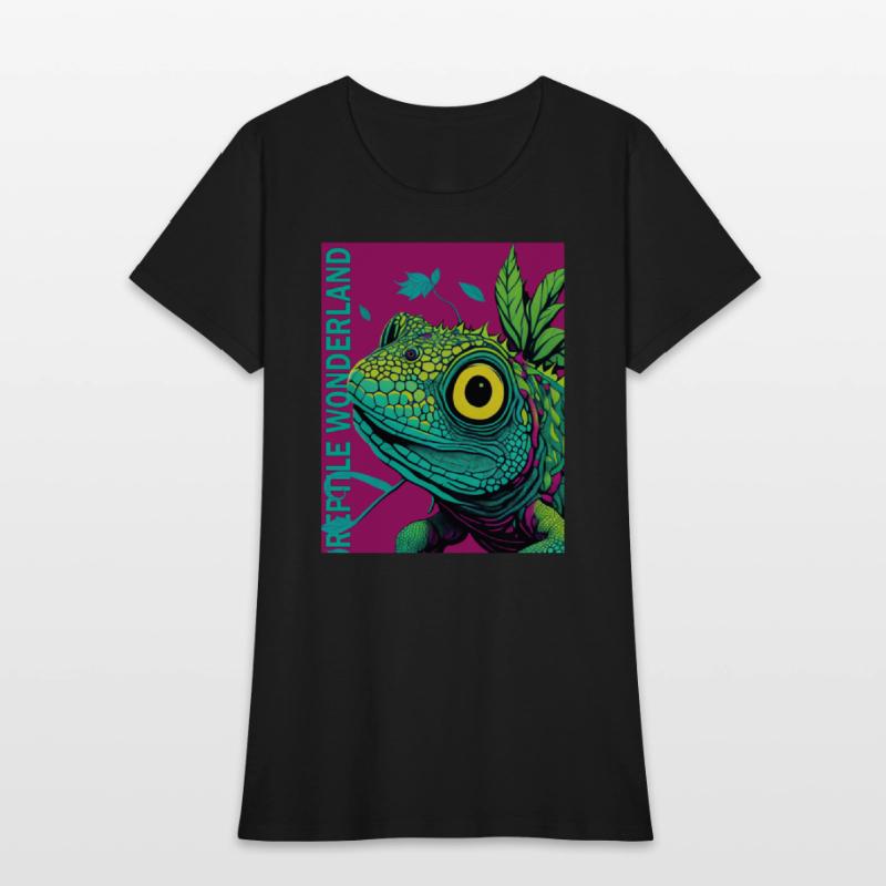 Psychedelic Reptile Wonderland Retro Designs 7