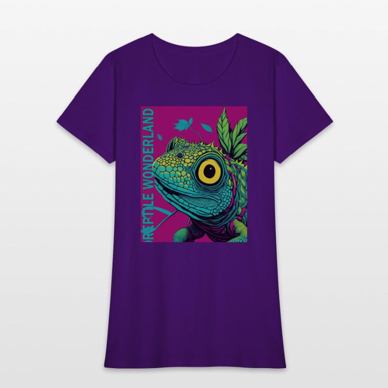 Psychedelic Reptile Wonderland Retro Designs 7