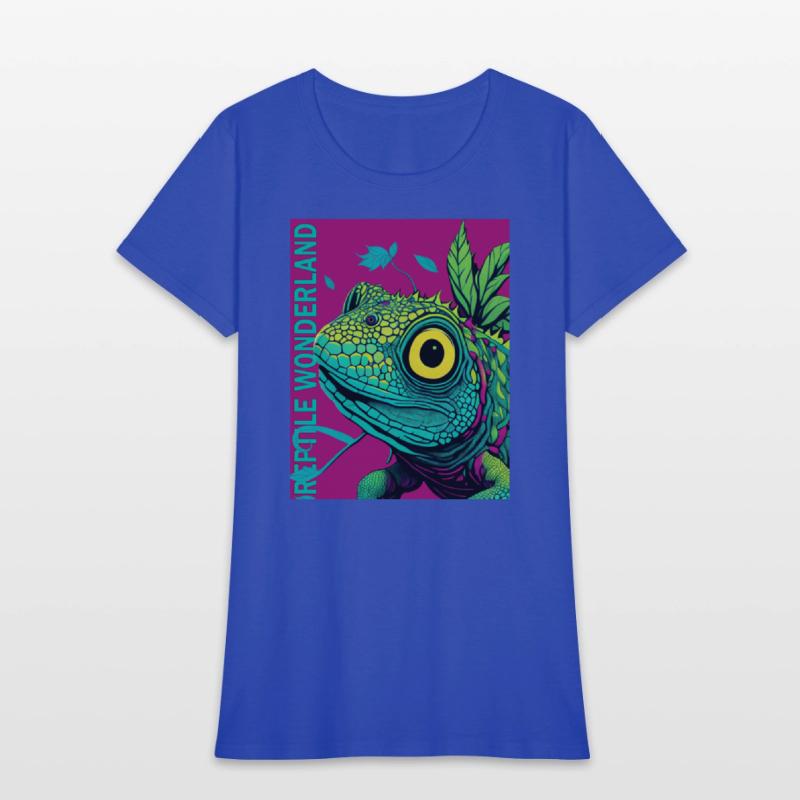 Psychedelic Reptile Wonderland Retro Designs 7