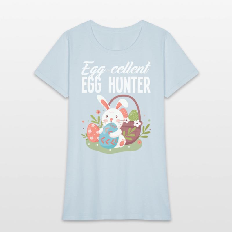 Pun Egg Hunter Easter Bunny Easter
