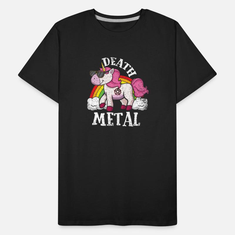 Rainbow Unicorn Rocker Love Metal Music Heavy Rock